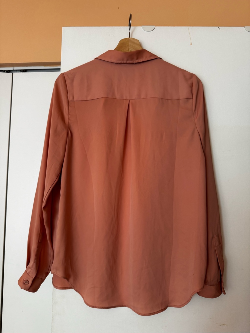 L'Academie Rust Button-Down Shirt - Picture 3 of 4